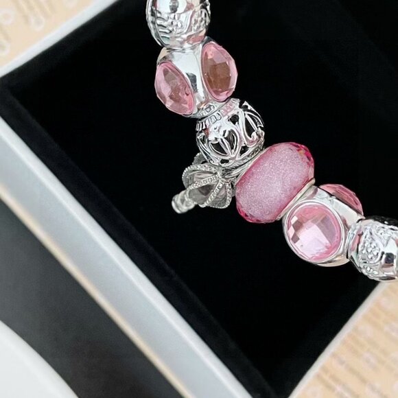 Pandora pink balloon bracelet - Picture 5 of 8